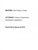 Demostrar la inducción electromagnética que se produce al paso de una corriente eléctrica mediante una bobina.