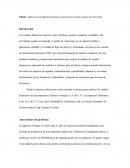Título: Análisis de la información para seleccionar la mejor opción de Inversión
