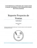 Proyecto de Ventas. Ensayo “Snack House”