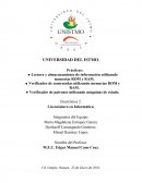 Lectura y almacenamiento de información utilizando memorias ROM y RAM