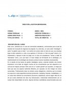 DIRECCIÓN y GESTION EMPRESARIAL.ESTRATEGIAS METODOLÓGICAS