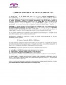 CONTRATO INDIVIDUAL DE TRABAJO A PLAZO FIJO