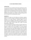 EL OCIO COMO EXPERIENCIA HUMANA