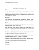 Metodología Los empeños de una casa