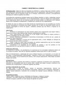 EL CAMBIO Y RESISTENCIA AL CAMBIO