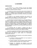 La sucesión presidencial.