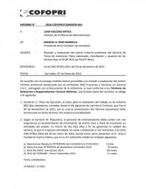 Informe de inventario.. Página 1