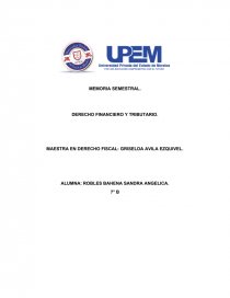 LA MAESTRA EN DERECHO FISCAL: GRISELDA AVILA EZQUIVEL. Página 1