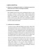 Informe desintegración familiar