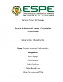 Área de Aranceles Preferenciales