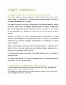 Lógica económica.