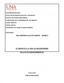EL RESPETO A LA VIDA: EL BIOCENTRISMO