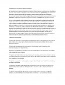 Competencia y principios del derecho ecológico