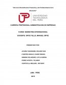 El plan de marketing.