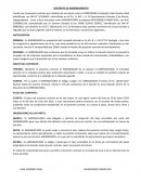 Un Contrato interno de arrendamiento