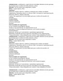 Coordinación y supervisión de actividades laborales de otras personas de tal manera que se realicen de forma eficiente y eficaz