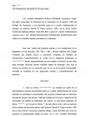 Nulidad de actuaciones.