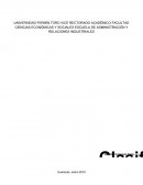 Cuadro comparativo de Relaciones industriales