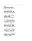 La influencia de los factores sociales en los procesos psicológicos superiores.