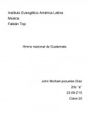 ¿Año que se convoca la creación del Himno Nacional de Guatemala?