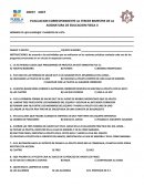 EVALUACION TEORICA TERCER BIMESTRE TECNICA UNO.