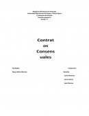 Obligaciones. Los contratos consensuales