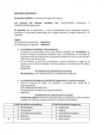 LOS METODOS CIENTIFICOS.. Página 1