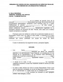 UNA DEMANDA EN CONTRA DE UNA LIQUIDACIÓN DE CRÉDITOS FISCALES POR OMISIÓN DE LOS REQUISITOS FORMALES