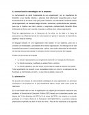 La comunicación estratégica en la empresa