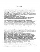 Ensayo sobre la iglesia