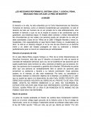 ¿Es necesario reformar el Sistema Legal y Judicial Penal Mexicano para aplicar la pena de muerte?