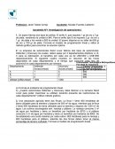 Una de Las Investigaciones con sus de operaciones