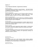 Relaciones laborales y negociaciones colectivas