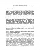 CARTA DE EXPOSICIÓN DE MOTIVOS.