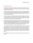 Ensayo: Recuérdame soy tu cliente.