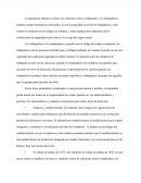 La legislación laboral.