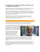 El restablecimiento de relaciones diplomáticas entre EEUU y Cuba no ha dejado a nadie indiferente.