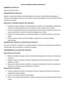 Acta de Constitucion del proyecto. Mudanza de oficina X-porta