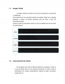 La imagen verbal es la manera en la que nos comunicamos, ya sea escrito o verbalmente