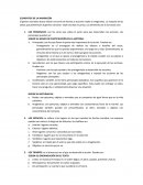 Elementos de la narración.