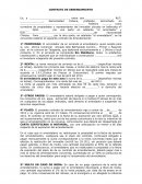 Contrato de arriendo comercial