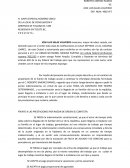 La Contestacion demanda laboral