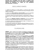 Convenio de alimentos.