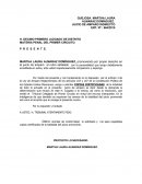 El Escrito de copias certificadas