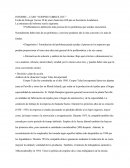 INFORME – CASO “COOPER FABRICS, INC.”