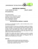 La mejor Relacion entre compras y almacen