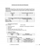 METODOLOGÍA PARA RESOLVER PROBLEMAS.
