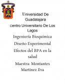 Analizar las características principales de los efectos del Bisfenol A en la salud, mediante una recopilación de información para determinar posibles soluciones para este problema.