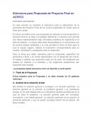 Estructura para Propuesta de Proyecto Final en ACPI/C3