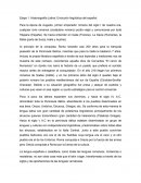 Historiografía Latina: La Evolución lingüística del español